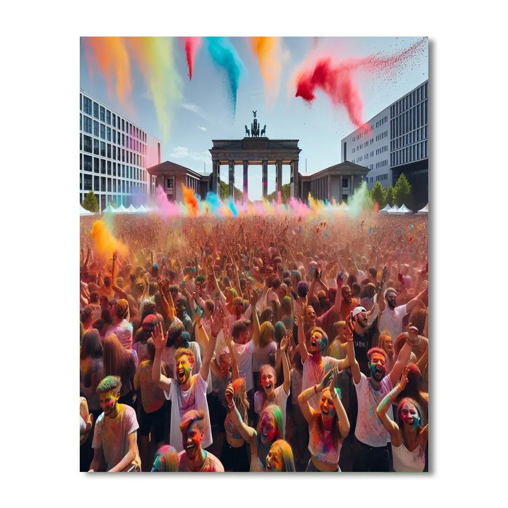 Holi One - Berlin Painting Number Kit
