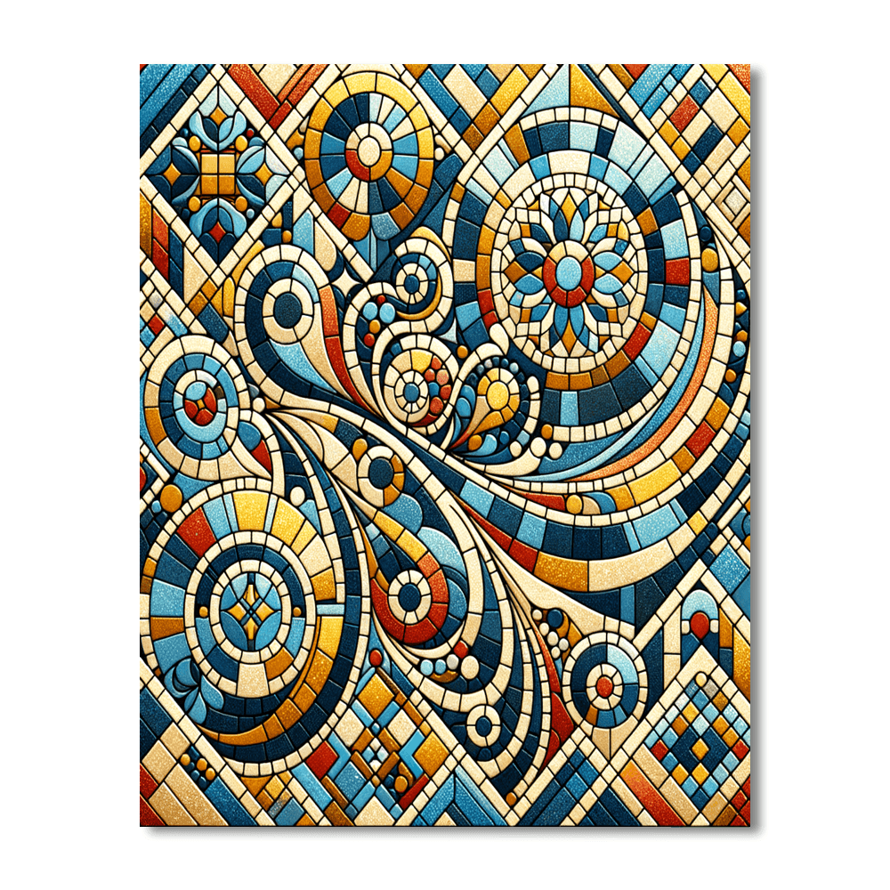 Mosaic Harmony Paint By Numbers Kits