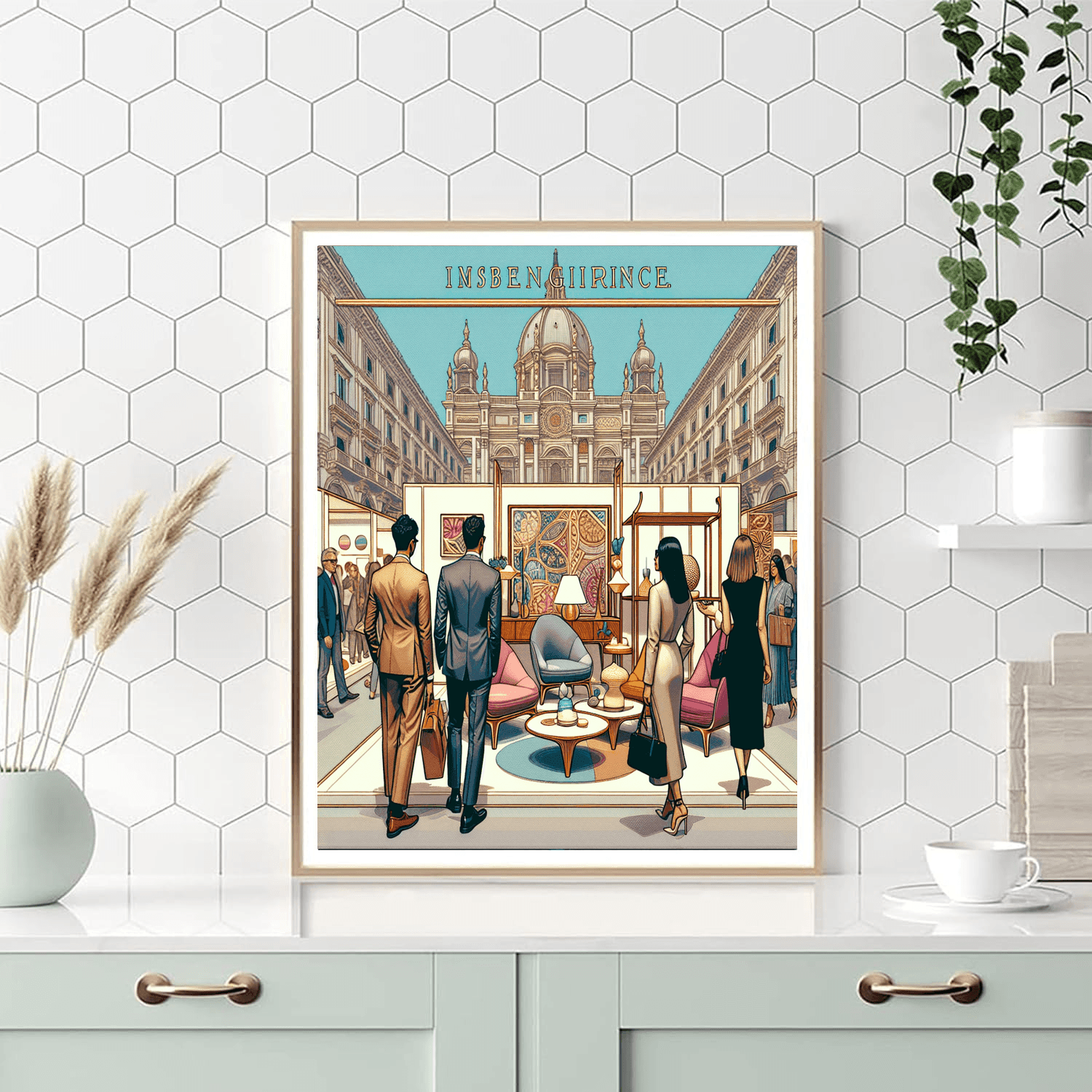 Salone Del Mobile - Italy Paint By Numbers Art