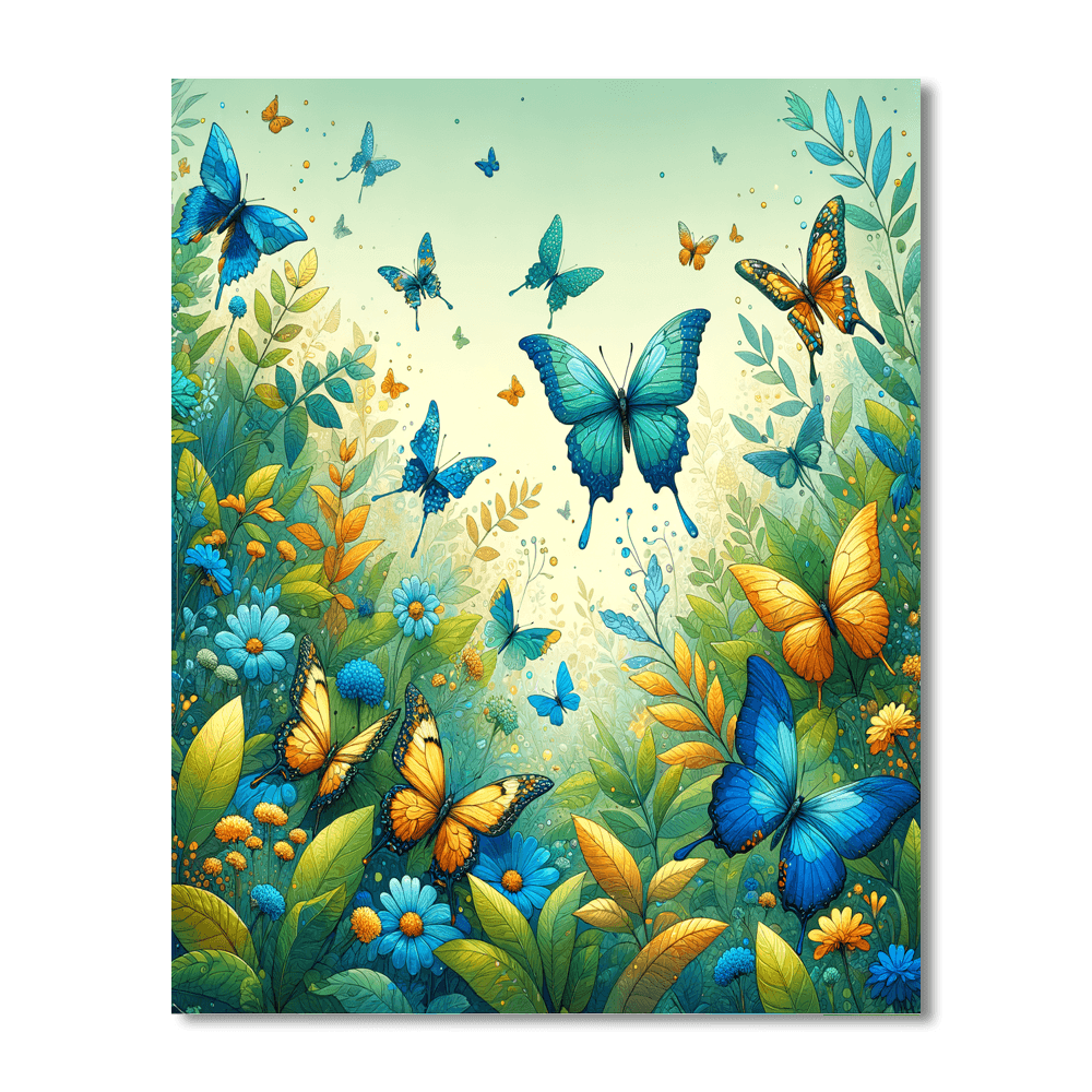 Butterfly Symphony Paint By Numbers Kits
