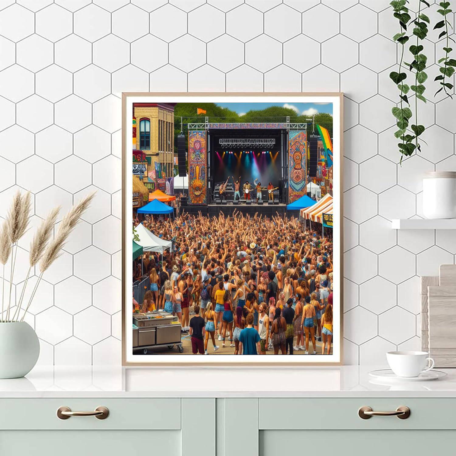 Summerfest Paint By Numbers Art
