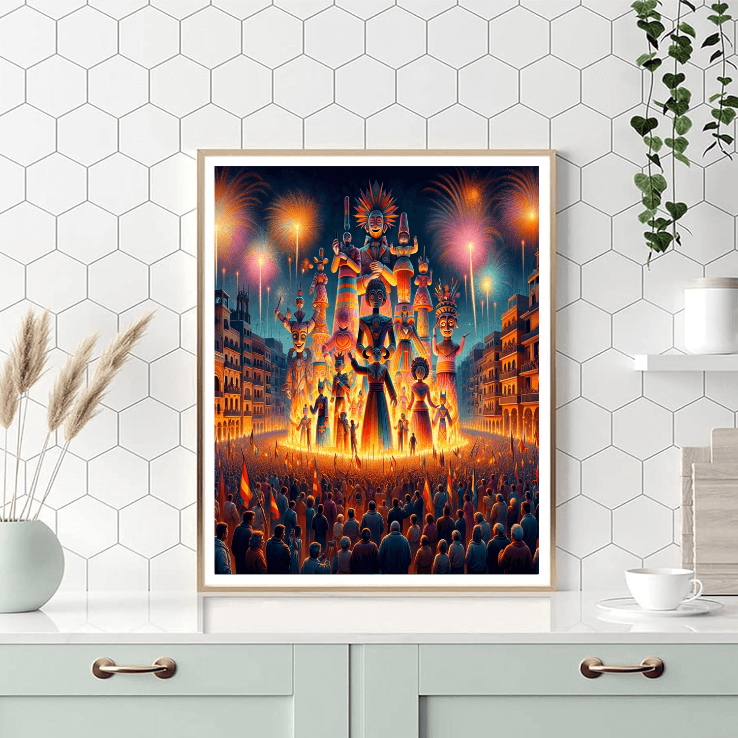 Falles Festival - Valencia, Spain Numbered Painting Kits