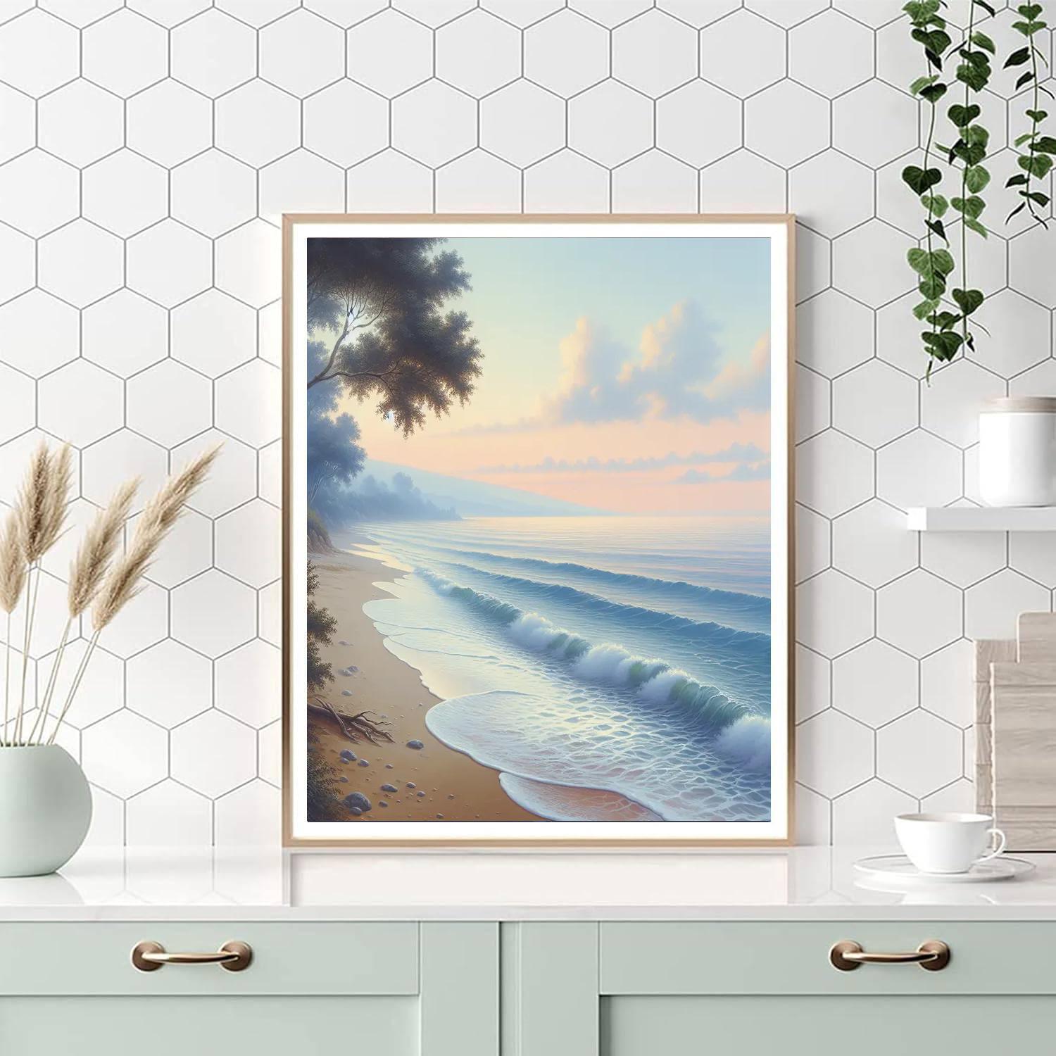 Sublime Coastal Morning Paint By Color