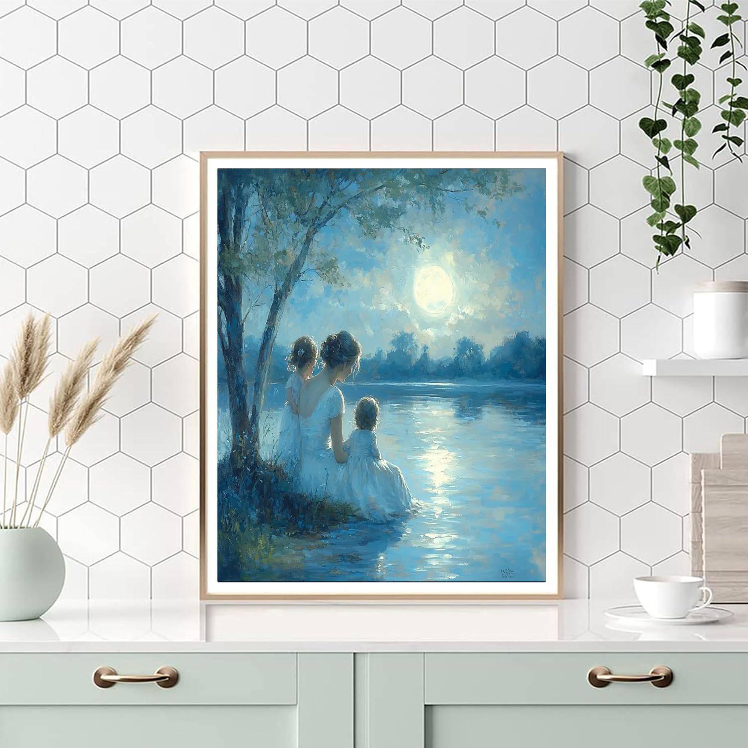 Moonlit Whispers Paint By Numbers Kits