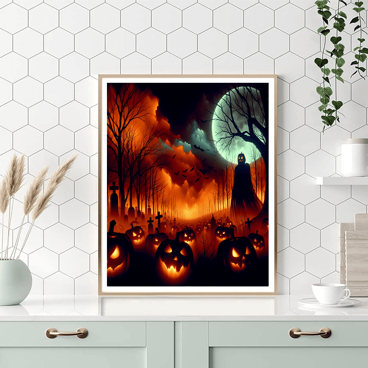 Halloween Delight Painting Number Kit