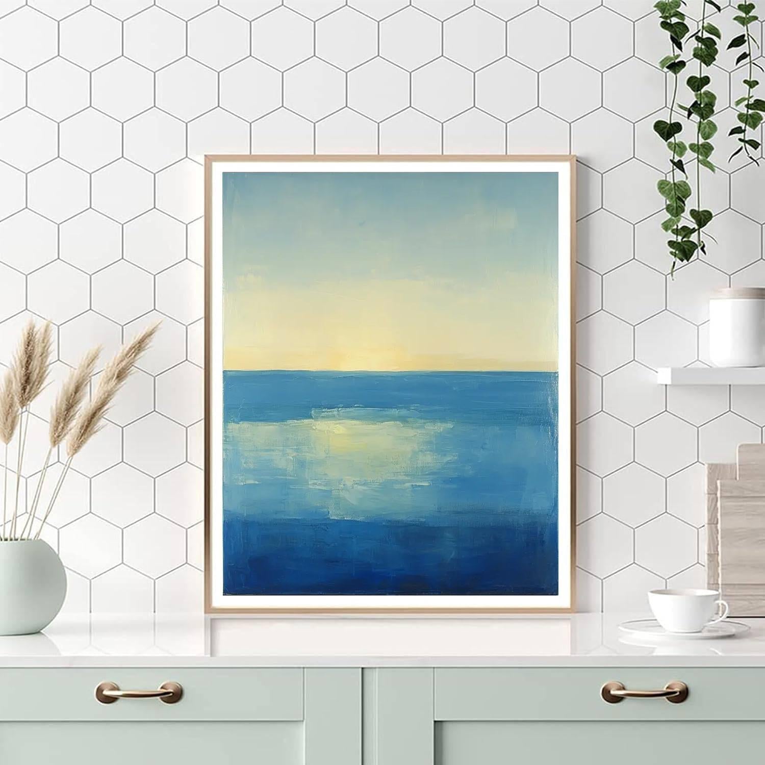 Mark Rothko Inspired Quiet Contemplation  Painting Number Kit