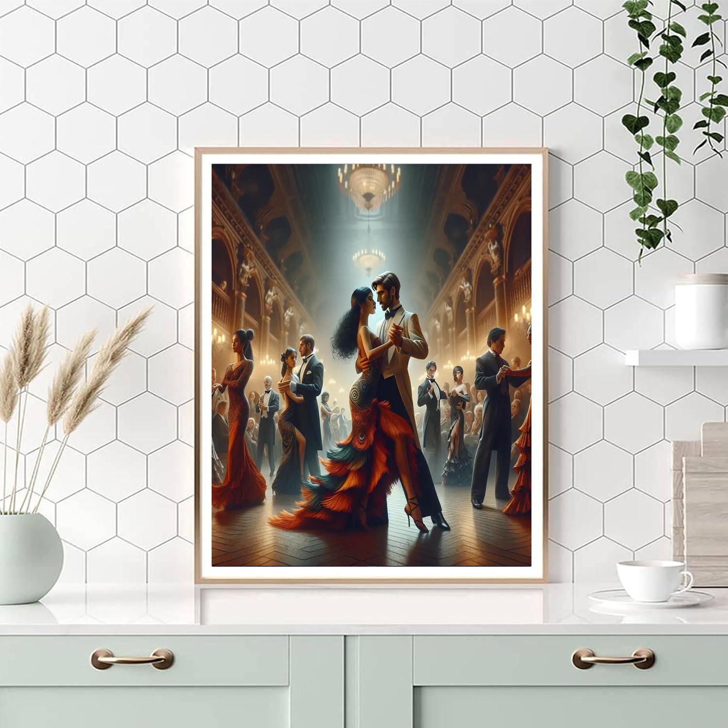 World Tango Championship - Buenos Aires, Argentina Painting Number Kit