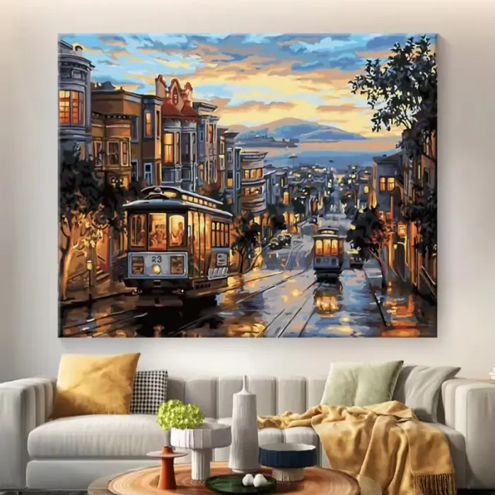 DIY Paint By Numbers Kit