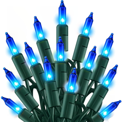 20FT 100 Count Incandescent Mini String Lights And Waterproof Halloween Decorations