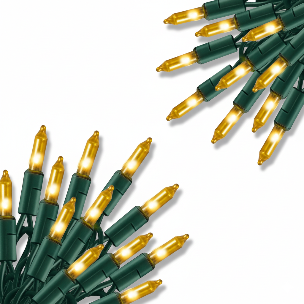 20FT 100 Count Incandescent Mini String Lights And Waterproof Halloween Decorations
