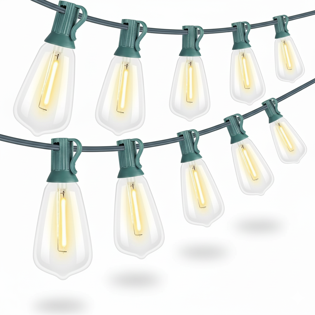 LED Outdoor String Lights