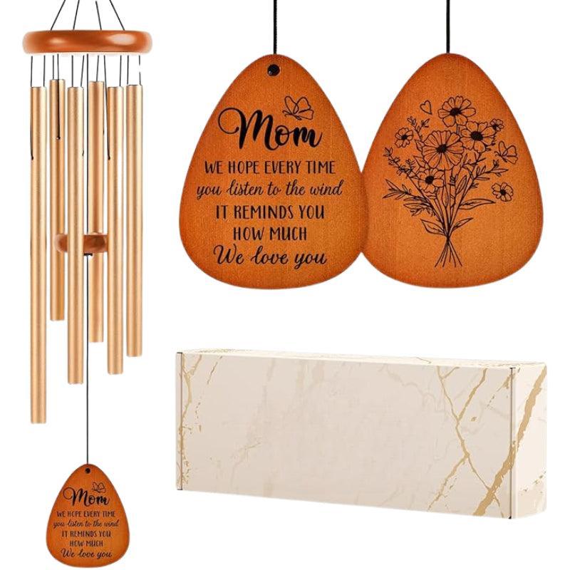 Flower Pattern Wind Chime-Solar Wind LED Chime