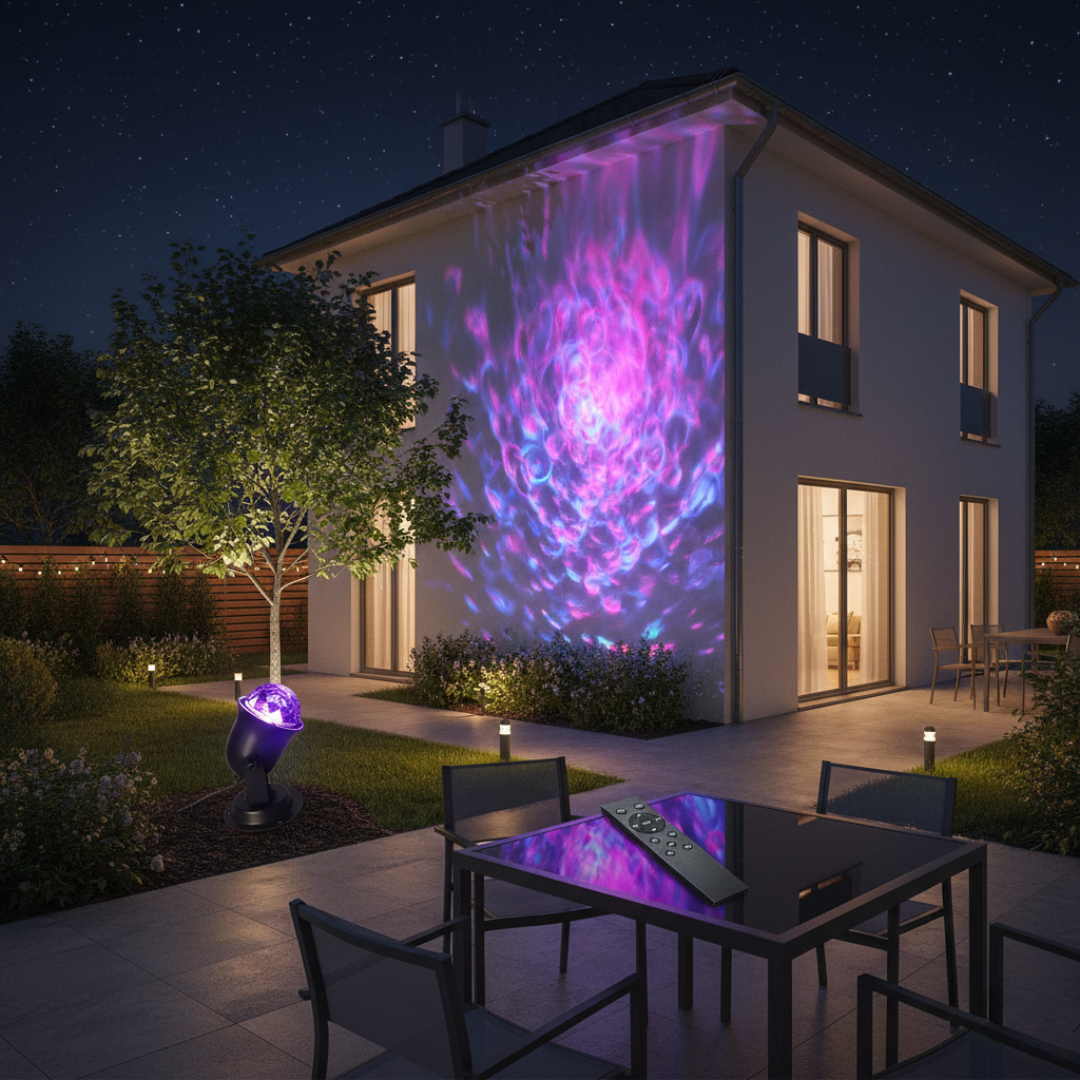 Christmas Halloween Outdoor Projector Lights With 15 Color