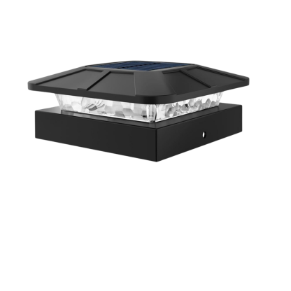Waterproof LED Solar Post Cap Lights for Outdoor Fence