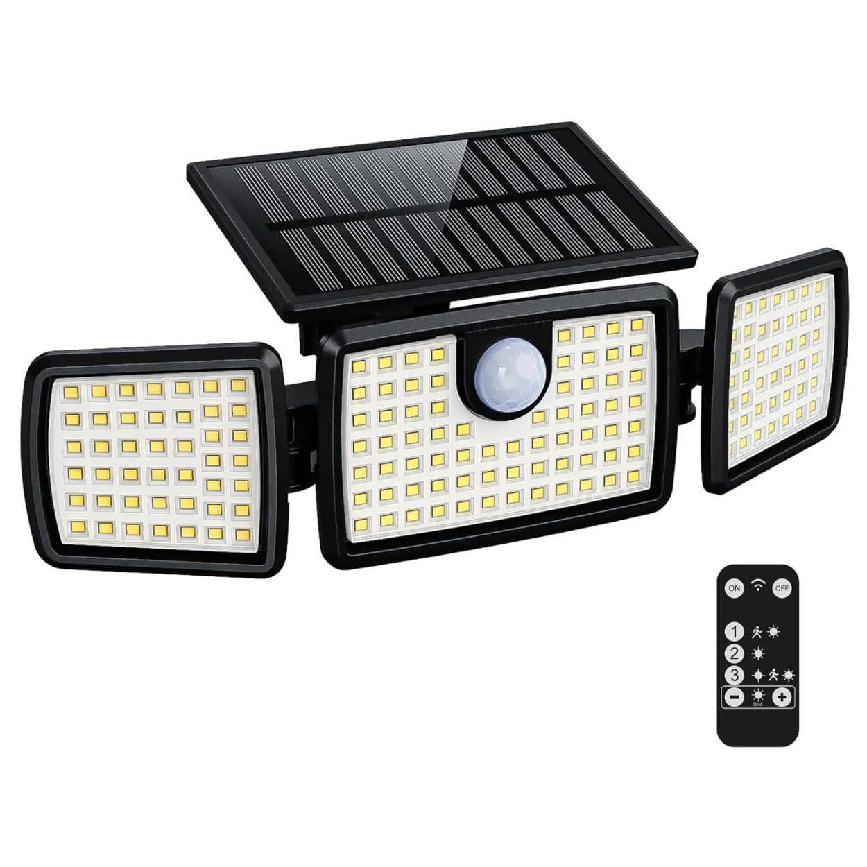 Outdoor Solar Flood Lights For Security And Night Lighting