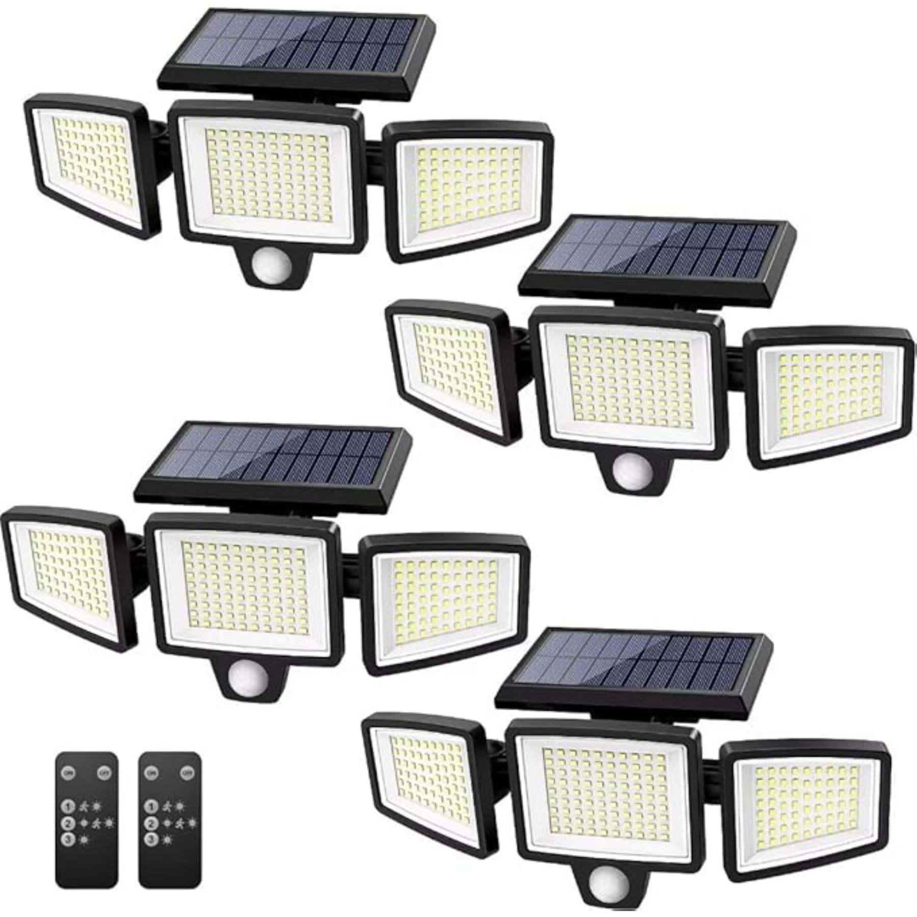 Solar Motion Sensor Lights Wireless For Garage And Courtyard-Solar Wind LED Chime