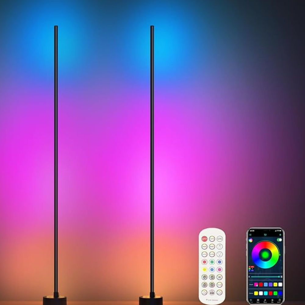 RGB Floor Lamp Smart-Solar Wind LED Chime