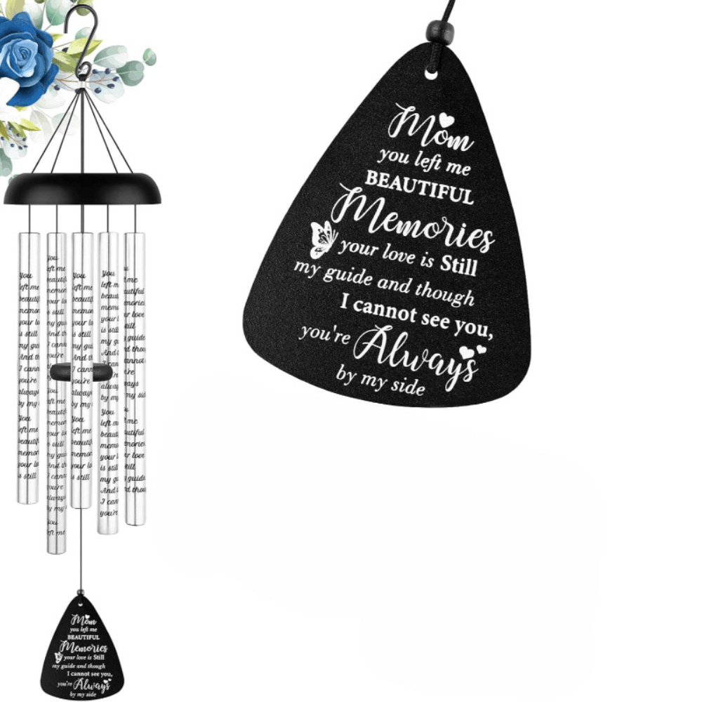 Patio Outdoor Wind Chimes-Solar Wind LED Chime