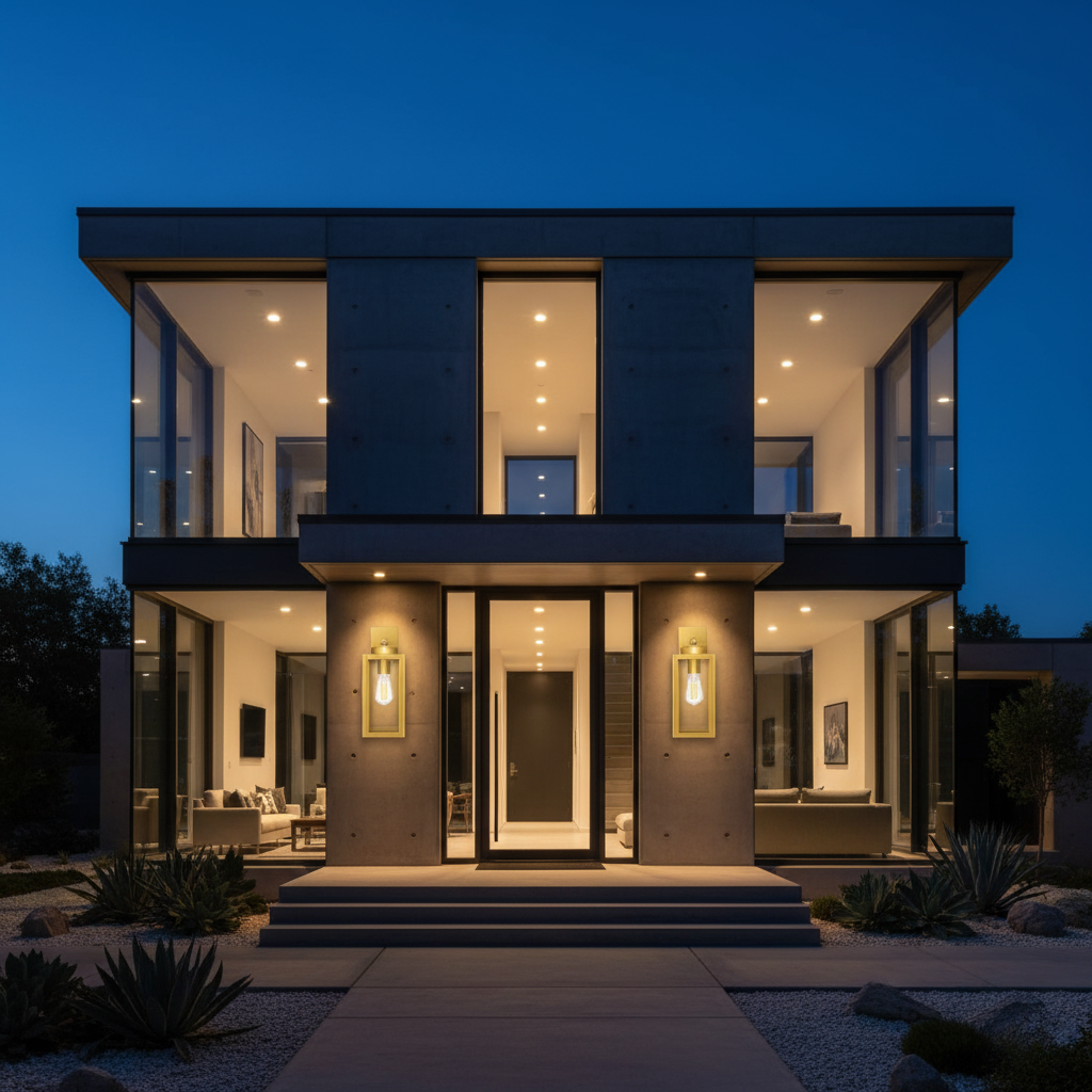 Pack Of 2 Outdoor Wall Light Fixtures