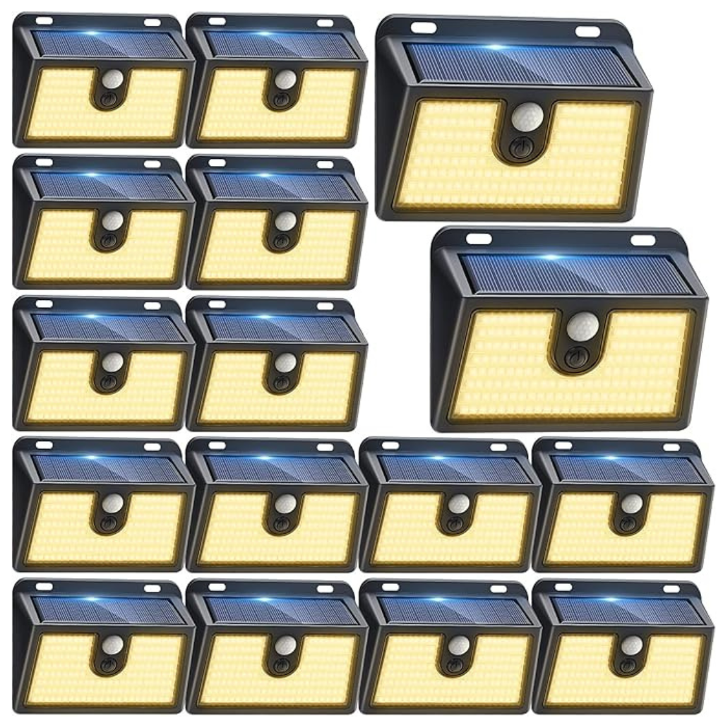 Solar Motion Sensor Outdoor Lights