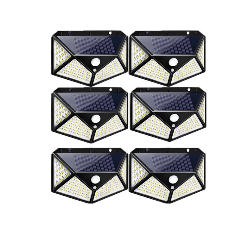 100 Solar Motion Sensor Light – Bright and Energy Efficient-Solar Wind LED Chime