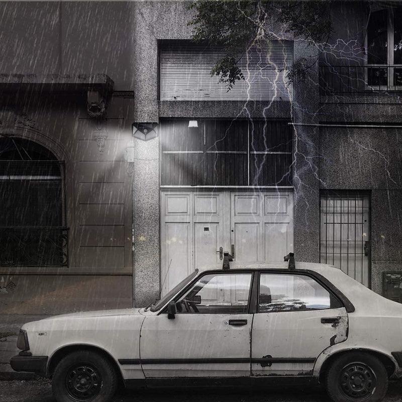 100 Solar Motion Sensor Light – Bright and Energy Efficient-Solar Wind LED Chime