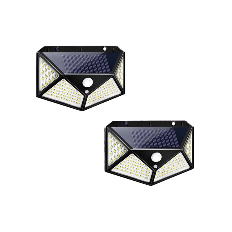 100 Solar Motion Sensor Light – Bright and Energy Efficient-Solar Wind LED Chime