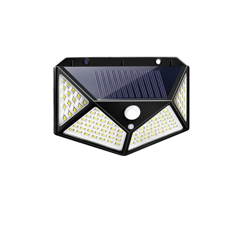 100 Solar Motion Sensor Light – Bright and Energy Efficient-Solar Wind LED Chime