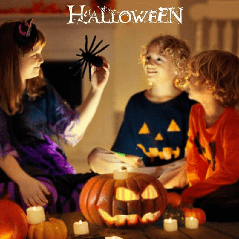 12 Pieces Flickering Flameless Candles – Elegant and Safe Lighting-Solar Wind LED Chime