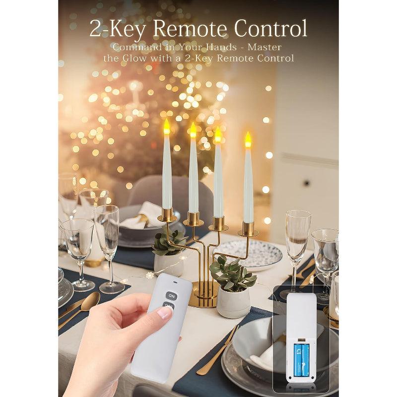 15 Pieces Floating Candles – Flameless LED Remote Control-Solar Wind LED Chime