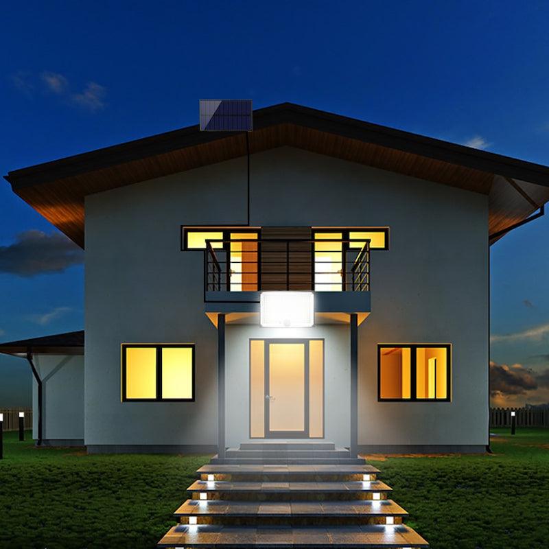 200 LED Motion Sensor Solar Lights – Bright Outdoor Security-Solar Wind LED Chime