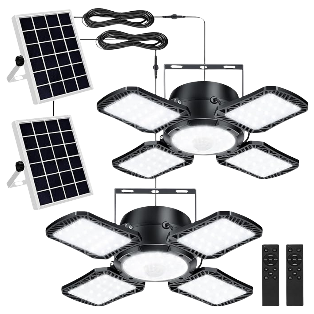 176LED Solar Powered Motion Sensor Pendant Light