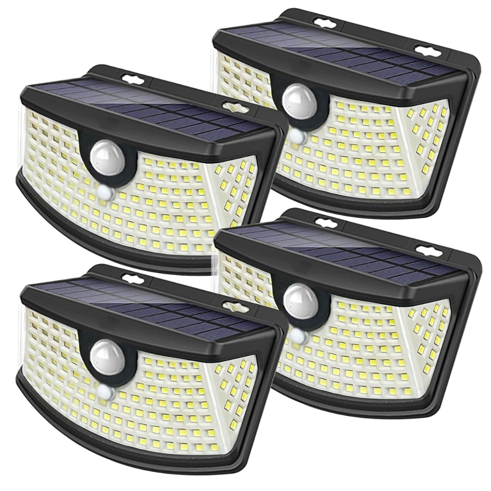 120 LED Solar Motion Sensor Outdoor Lights