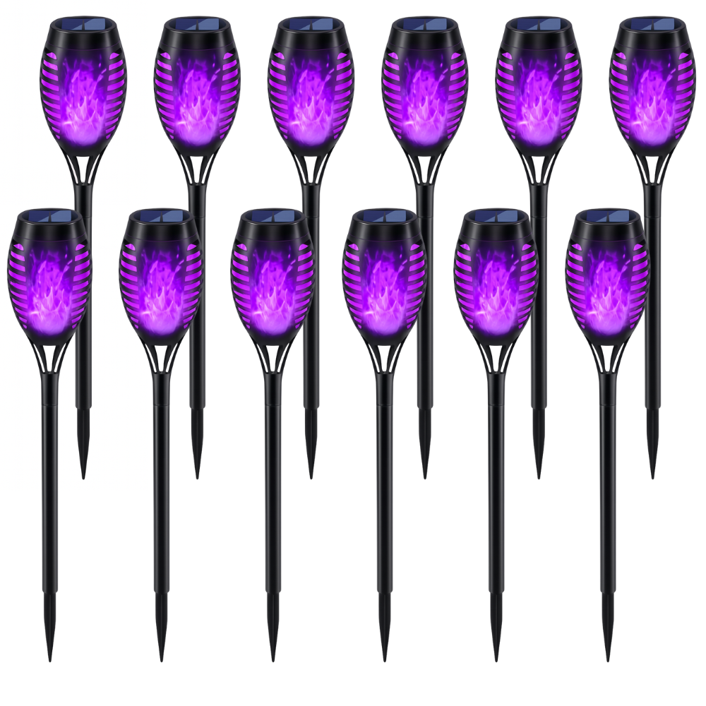 Halloween Solar Torch Lights for Outdoor Garden Path Decor