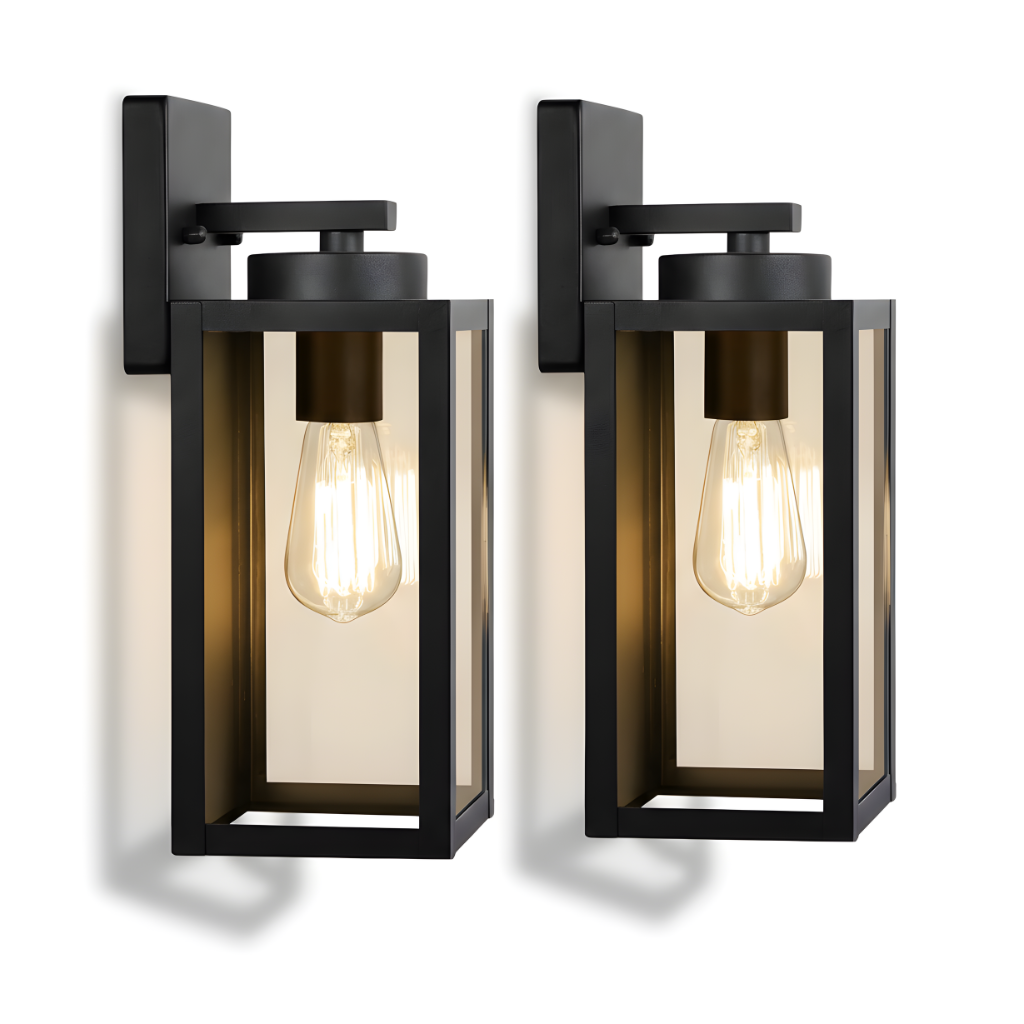 Pack Of 2 Outdoor Wall Light Fixtures