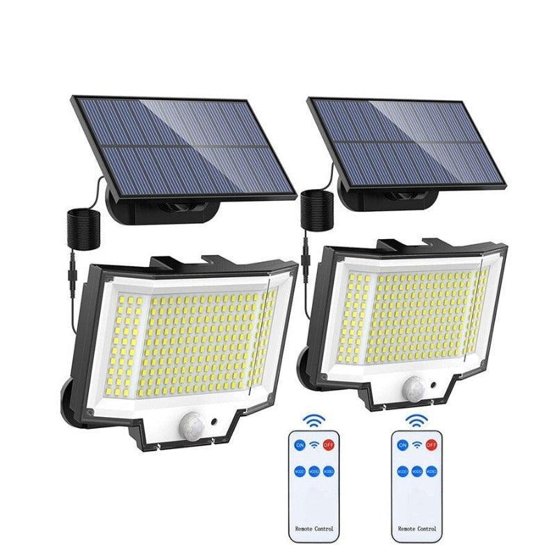 200 LED Motion Sensor Solar Lights – Bright Outdoor Security-Solar Wind LED Chime