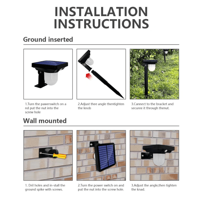 Solar Powered Pathway Light – Eco-Friendly Outdoor Lighting-Solar Wind LED Chime