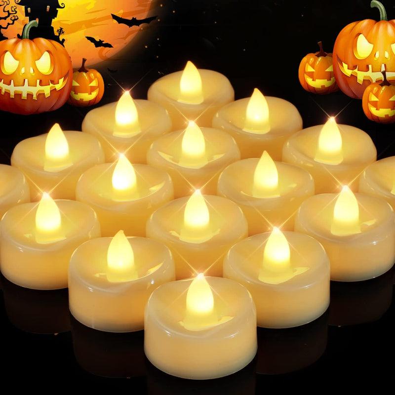 24 Pack LED Tea Lights Candles – Safe and Elegant Ambiance-Solar Wind LED Chime