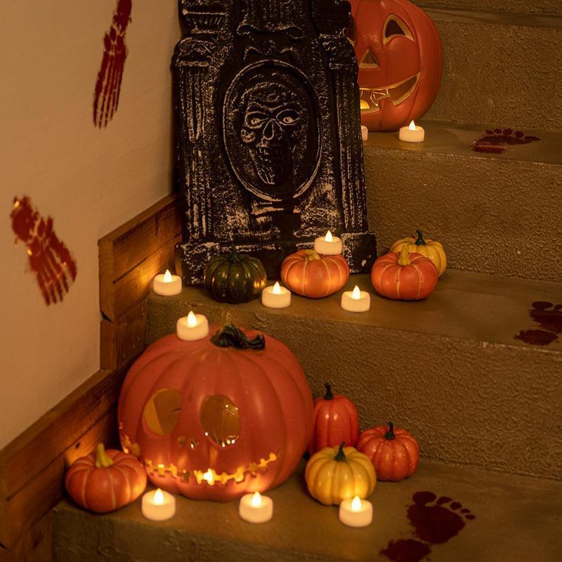 24 Pack LED Tea Lights Candles – Safe and Elegant Ambiance-Solar Wind LED Chime