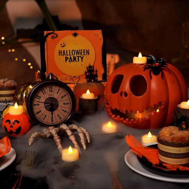 24 Pack LED Tea Lights Candles – Safe and Elegant Ambiance-Solar Wind LED Chime