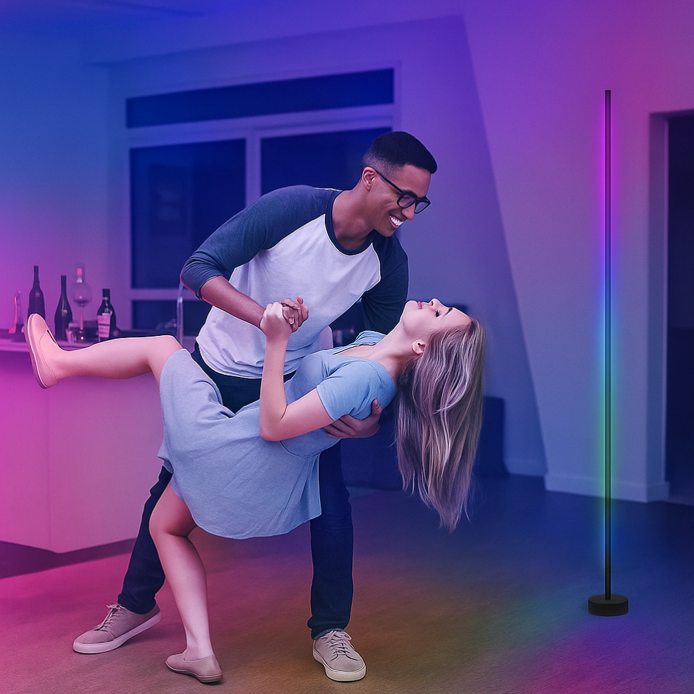 RGB Floor Lamp Smart-Solar Wind LED Chime