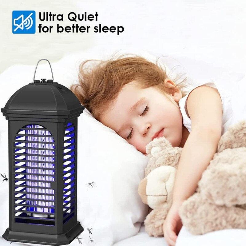 11W Outdoor Waterproof Insect Trap – Bug-Free Outdoor Living-Solar Wind LED Chime