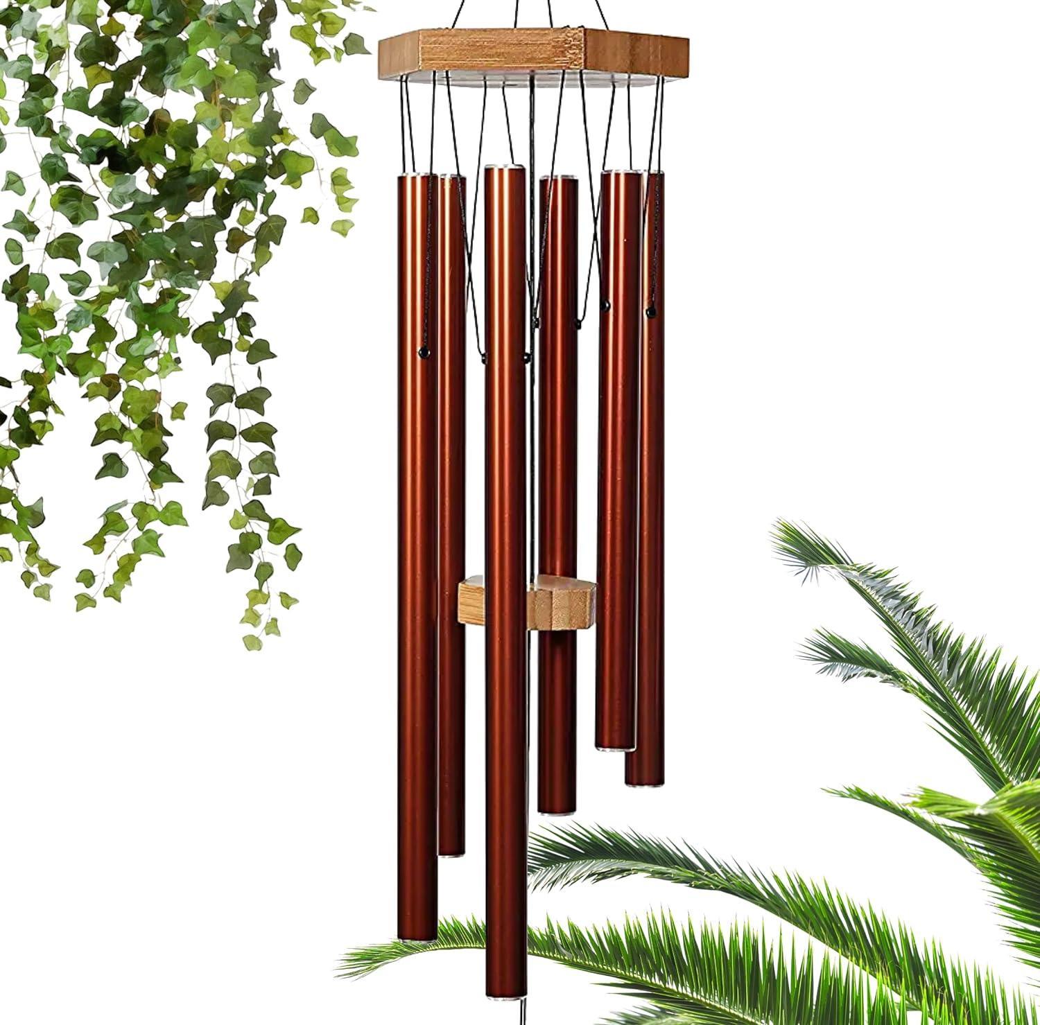 Solar Powered LED Garden Wind Chimes - Indoor And Outdoor Wind Chimes-Solar Wind LED Chime