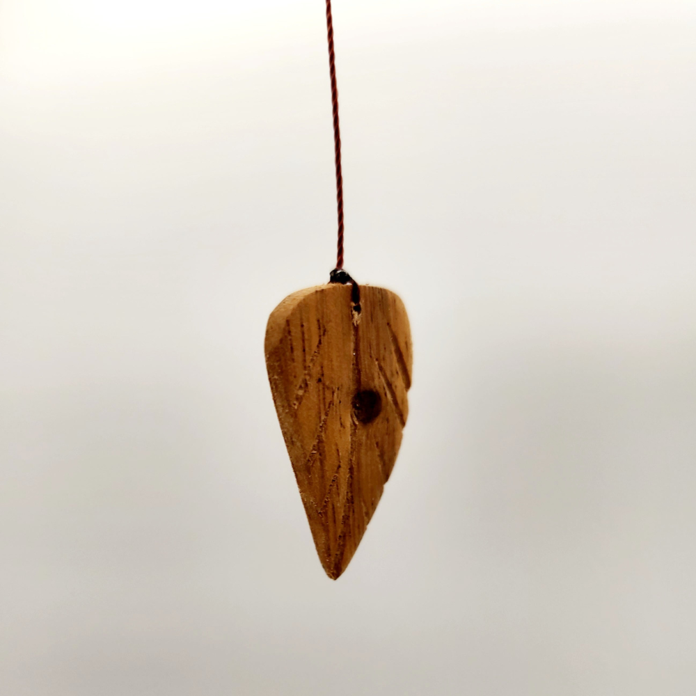 Handmade Wood Mini Wind Chime With Sparrow Song-Solar Wind LED Chime