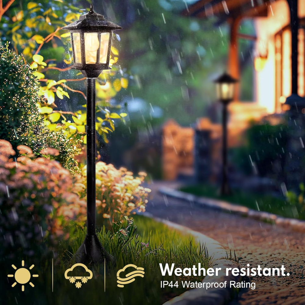 Waterproof Solar Lamp Post Lights For Outdoor Patio