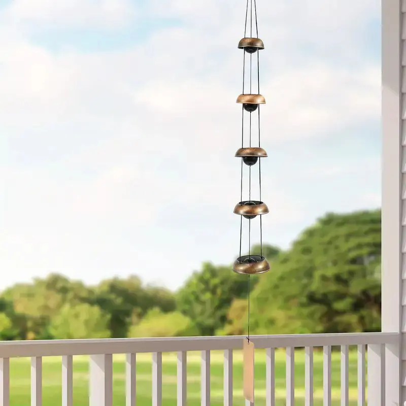 Metal Pagoda Wind Chimes For Outside 