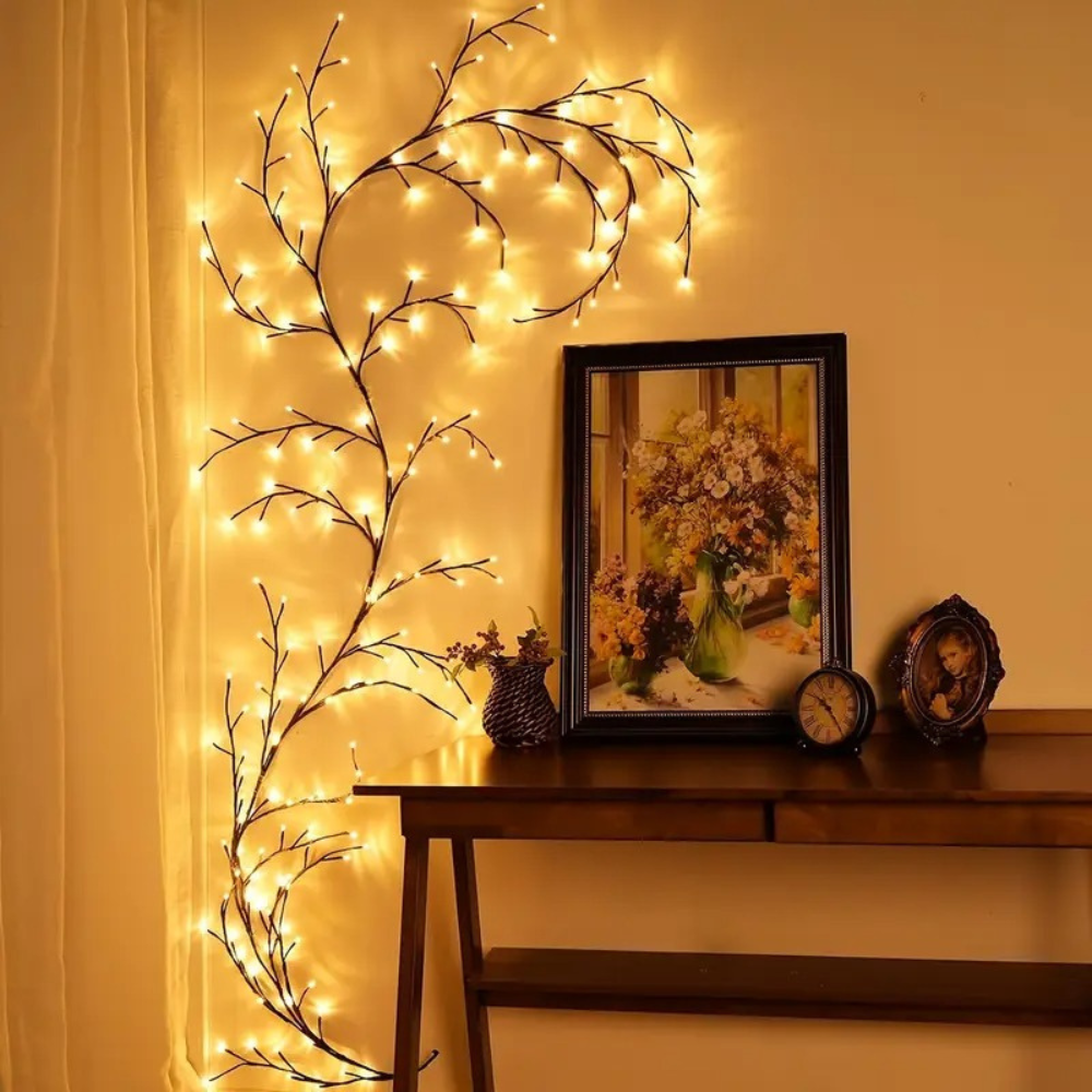 Bendable LED Willow Vine String Lights