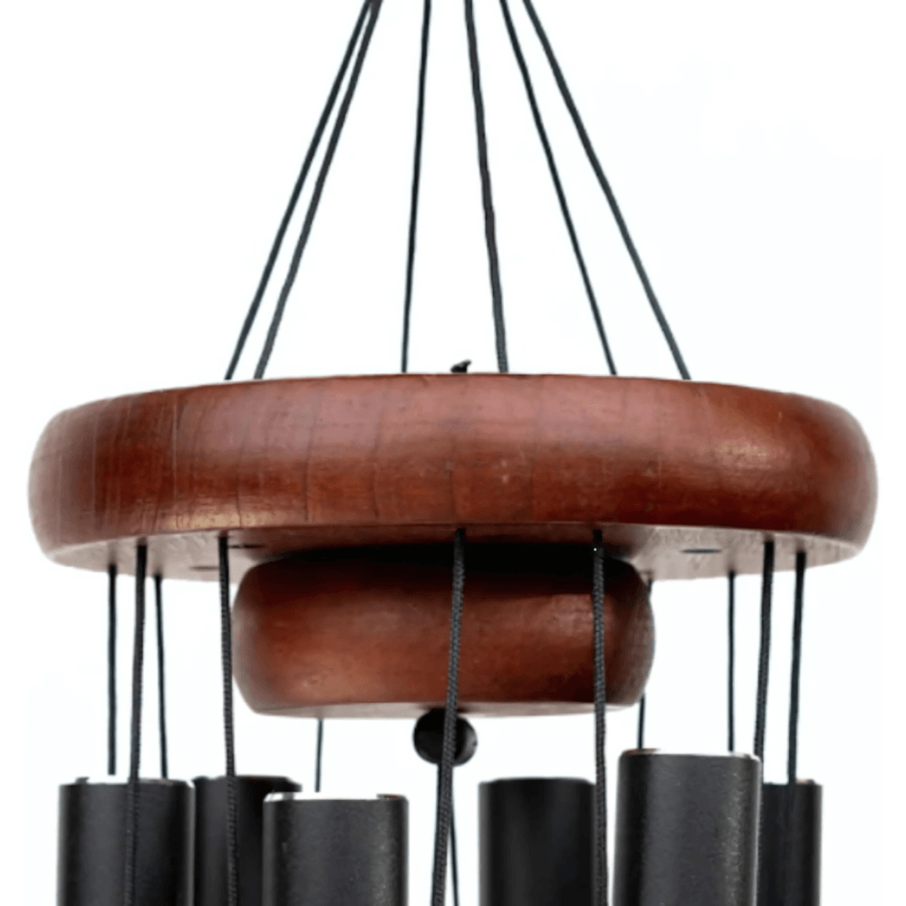 Soothing Outdoor Wind Chimes-Solar Wind LED Chime