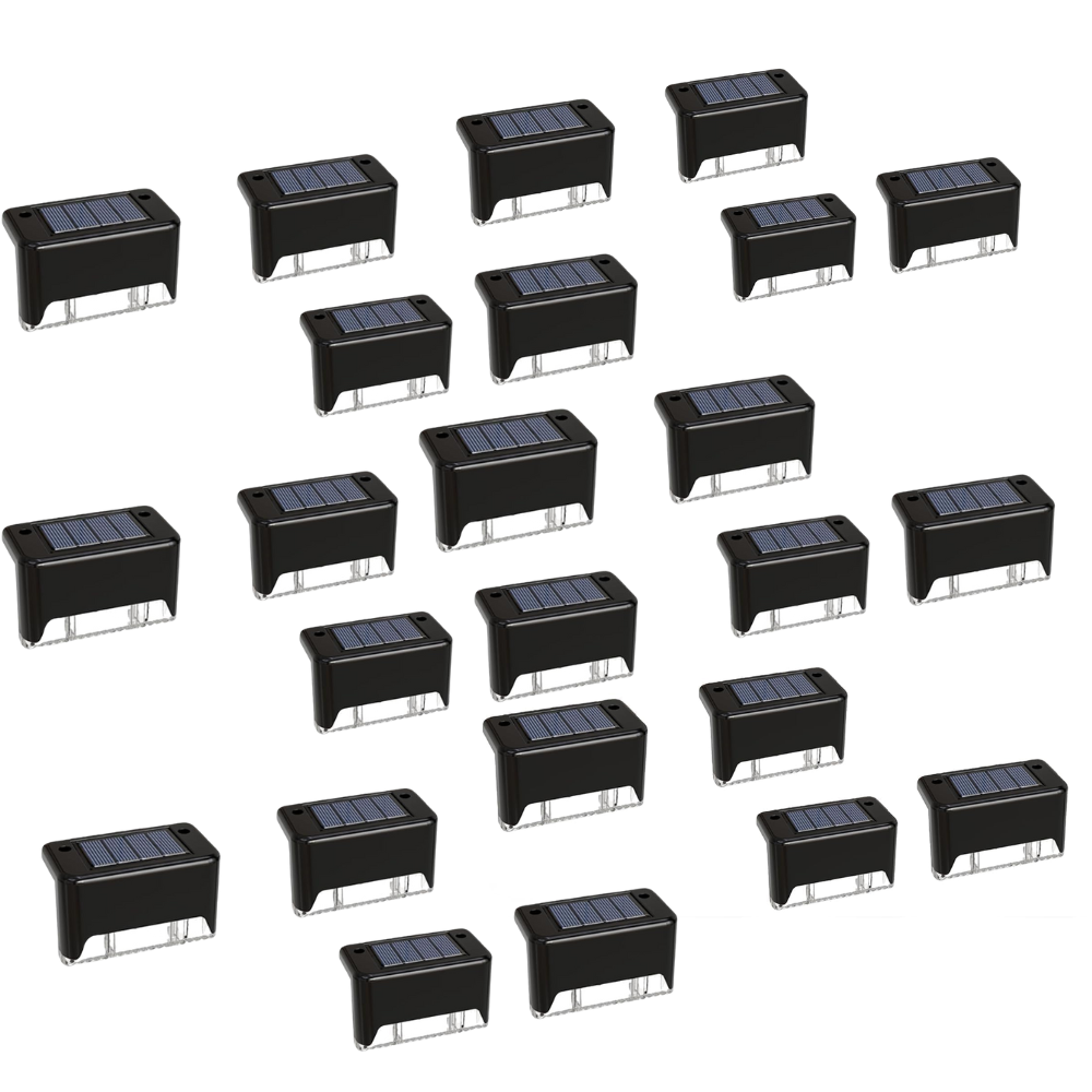 Solar Deck Lights Outdoor  Waterproof LED