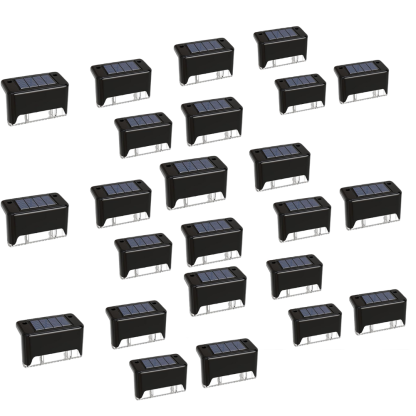 Solar Deck Lights Outdoor  Waterproof LED